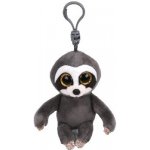 Přívěsek na klíče TY Beanie Boos DANGLER šedý lenochod 8 small 3˝ 5 cm – Sleviste.cz