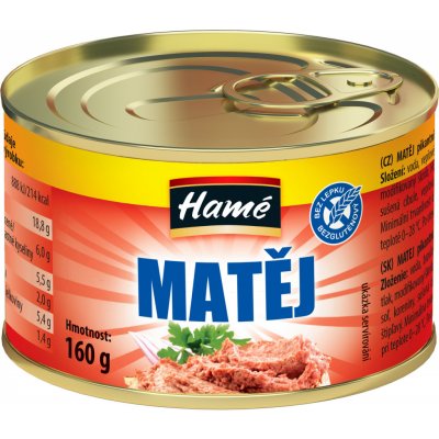 Hamé Matěj pikantní pomazánka 160 g – Zboží Dáma