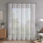 Dekorační žakárová záclona s řasící páskou MAXIMA 250 bílá 200x250 cm MyBestHome – Hledejceny.cz