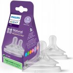 Philips Avent savička Natural Response 5 rychlý průtok 2 ks transparentní – Zboží Dáma