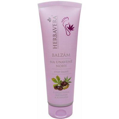 Herbavera Zklidňující balzám na unavené nohy s legactifem 120 ml – Zboží Mobilmania