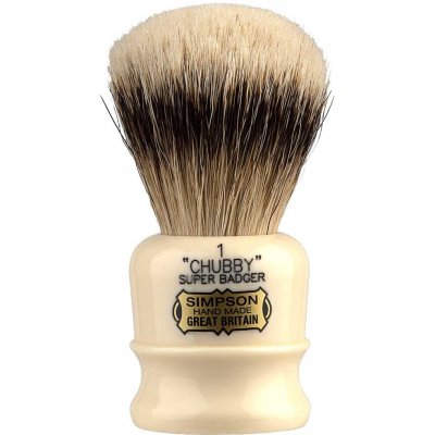 Simpson Chubby CH1 Super Badger ivory – Sleviste.cz