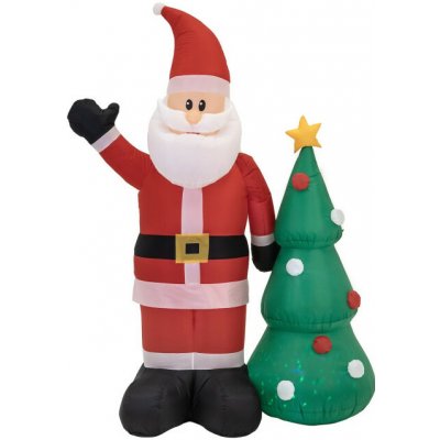 Nej-koberce Nafukovací Santa Claus s vánočním stromečkem 210 cm – Hledejceny.cz