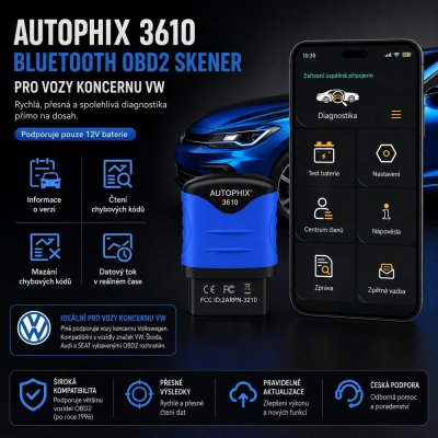 Carclever 3610 OBDII – Zboží Mobilmania