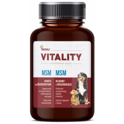 Akinu Vitality MSM 200 g – Zboží Mobilmania