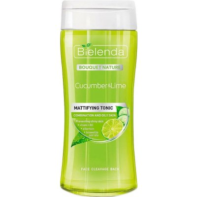 Bielenda Cucumber & Lime matující tonikum pro mastnou pleť 200 ml – Hledejceny.cz