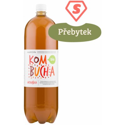 Country Life Kombucha meduňka bio 2 l – Zboží Mobilmania