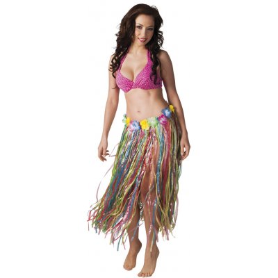 Vícebarevná dlouhá havajská sukně – Zboží Mobilmania