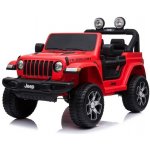 Mamido elektrické autíčko Jeep Wrangler Rubicon 4x4 červená – Zboží Dáma