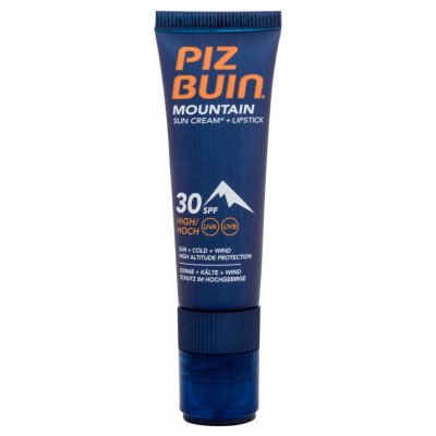 Piz Buin Mountain Suncream SPF30 20 ml + Lipstick 2,3 ml – Zboží Dáma