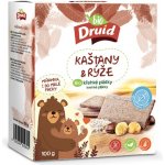 Druid Bio Křehké plátky kaštany a rýže 100 g – Zboží Dáma