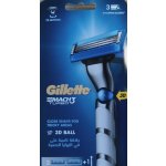 Gillette Mach3 Turbo 3D + 2 ks hlavic – Hledejceny.cz