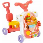 HUANGER Interaktivní chodítko a vzdělávací stůl 2 v 1 se zvuky červený – Zboží Mobilmania