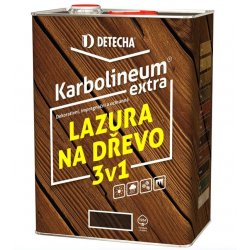 Lazura a mořidlo na dřevo Detecha Karbolineum extra 8 kg jantar