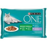 Purina ONE Indoor Formula tuňák telecí 4 x 85 g – Zbozi.Blesk.cz