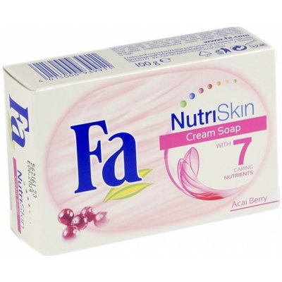 Fa NutriSkin Moisturising Acai Berry toaletní mýdlo 100 g od 15 Kč -  Heureka.cz