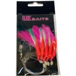 LK Baits Návazec na moře 1/0 0,60 0,45 mm peří červené – Zboží Mobilmania