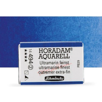 Schmincke Horadam akvarelové barvy v celé pánvičce 494 ultramarinová finest – Hledejceny.cz