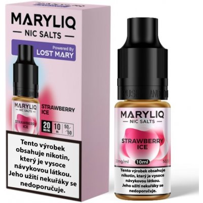 Maryliq Strawberry Ice 10 ml 20 mg – Zbozi.Blesk.cz