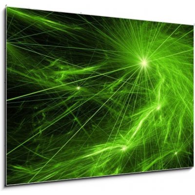 Obraz 1D - 100 x 70 cm - Laser lights background Laserové světlo na pozadí – Zboží Mobilmania