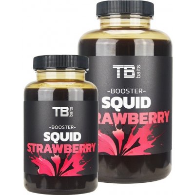 TB Baits Booster Squid Strawberry 500 ml – Zboží Mobilmania