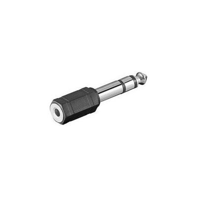 PremiumCord Adaptér stereo jack 6.3 - 3.5 M/F - kjr-25 – Zboží Živě