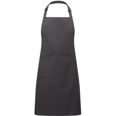 Premier Workwear Pracovní zástěra za krk s kapsou PR154 Black 72x86cm – Hledejceny.cz