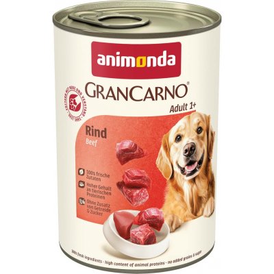 Animonda GranCarno Adult Beef 6 x 400 g – Hledejceny.cz
