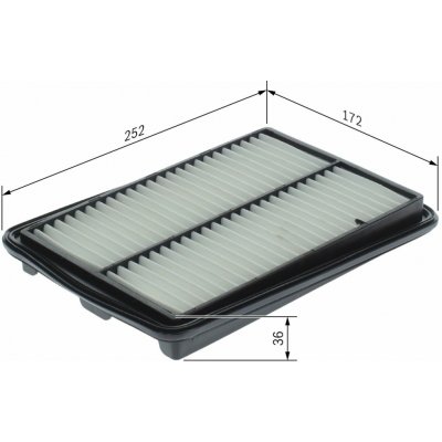 Vzduchový filtr BOSCH F 026 400 798 – Hledejceny.cz