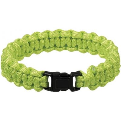 Mil-Tec Survival paracord náramek 15mm zelená – Zboží Mobilmania