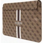 Guess PU 4G Printed Stripes 15-16", brown 57983114180 – Zboží Živě