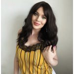 Černá vlnitá paruka Elizabeth – Zboží Dáma