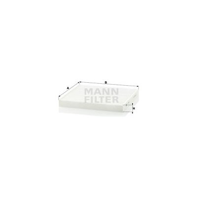 Filtr, vzduch v interiéru MANN-FILTER CU 2544 – Hledejceny.cz