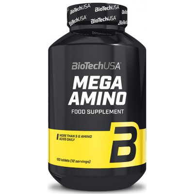 BioTech USA Mega Amino 100 tablet – Hledejceny.cz