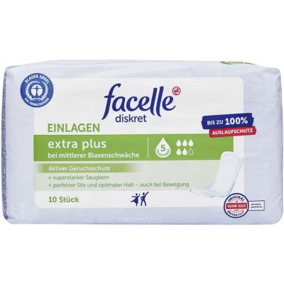 Facelle Inkontinenční vložky Extra Plus 10 ks – Sleviste.cz