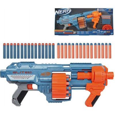 Pistole Nerf Elite 2.0 Shockwave RD 15 – Hledejceny.cz