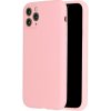 Pouzdro a kryt na mobilní telefon Apple Pouzdro Vennus case Silicone Lite iPhone 12 Světle Růžové