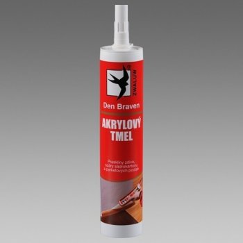 Den Braven silikon akrylový tmel 280ml bílý