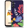 Pouzdro a kryt na mobilní telefon Samsung Pouzdro ACOVER Samsung Galaxy A14 LTE s motivem Colorful Flowers