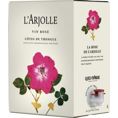 BIB La Rose de L' Arjolle Cotes de Thongue IGT 2025 12% 5 l (holá láhev) – Hledejceny.cz