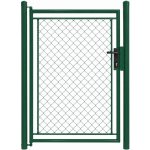 Branka zahradní jednokřídlá 150 cm x 100 cm FAB zelená – Sleviste.cz