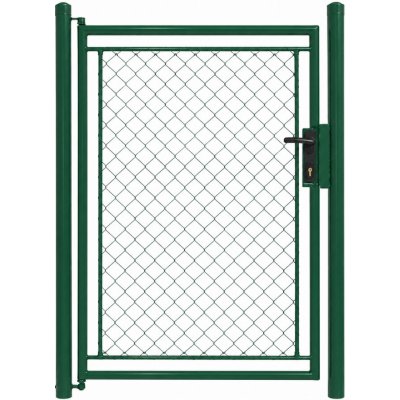 Branka zahradní jednokřídlá 150 cm x 100 cm FAB zelená – Sleviste.cz