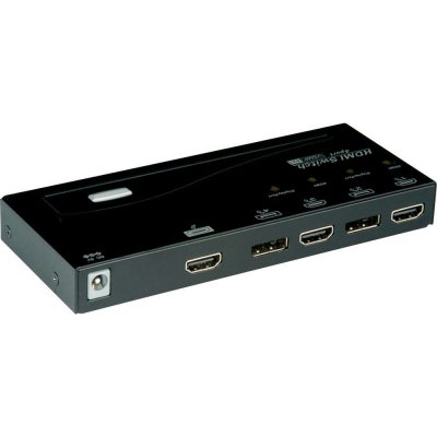 Roline 14.01.3574 HDMI / DisplayPort přepínač 4:1 – Zboží Mobilmania