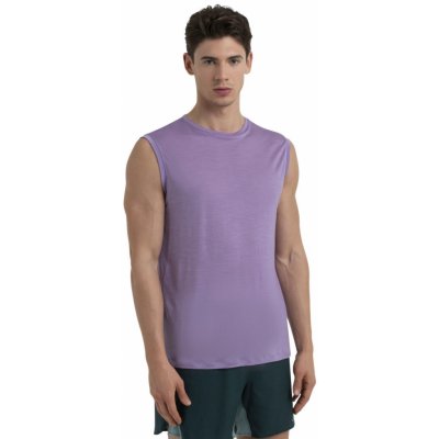 Icebreaker Mens Merino 125 Cool-Lite Sphere III Tank Purple Gaze – Zboží Mobilmania