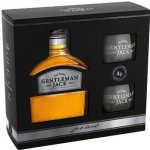 Jack Daniel's Gentleman Jack 40% 0,7 l (dárkové balení 2 sklenice) – Zboží Dáma