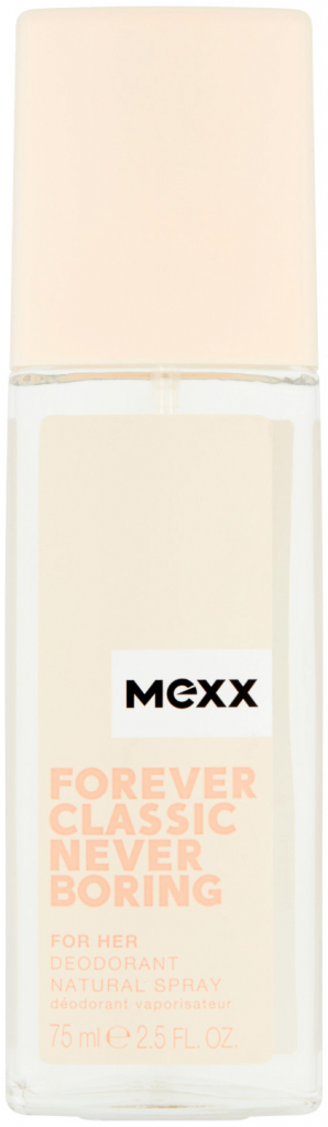 Mexx Forever Classic Never Boring for Her deodorant sklo 75 ml