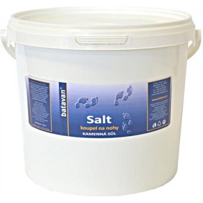 Batavan Salt koupelová sůl na nohy kamenná 5 kg – Zboží Mobilmania