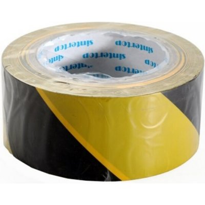 Sintertop Výstražná páska 50 mm x 33 m samolepicí žluto-černá 11365 – Hledejceny.cz