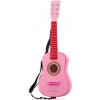 Dětská hudební hračka a nástroj New Classic Toys kytara růžová