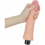 LoveToy REAL SOFTEE Vibrating Dildo 8,3" – Zboží Mobilmania